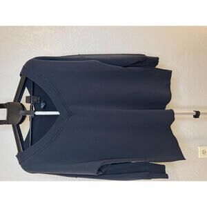 Nike Dri-FIT Women's Black V-Neck Sweatshirt XS